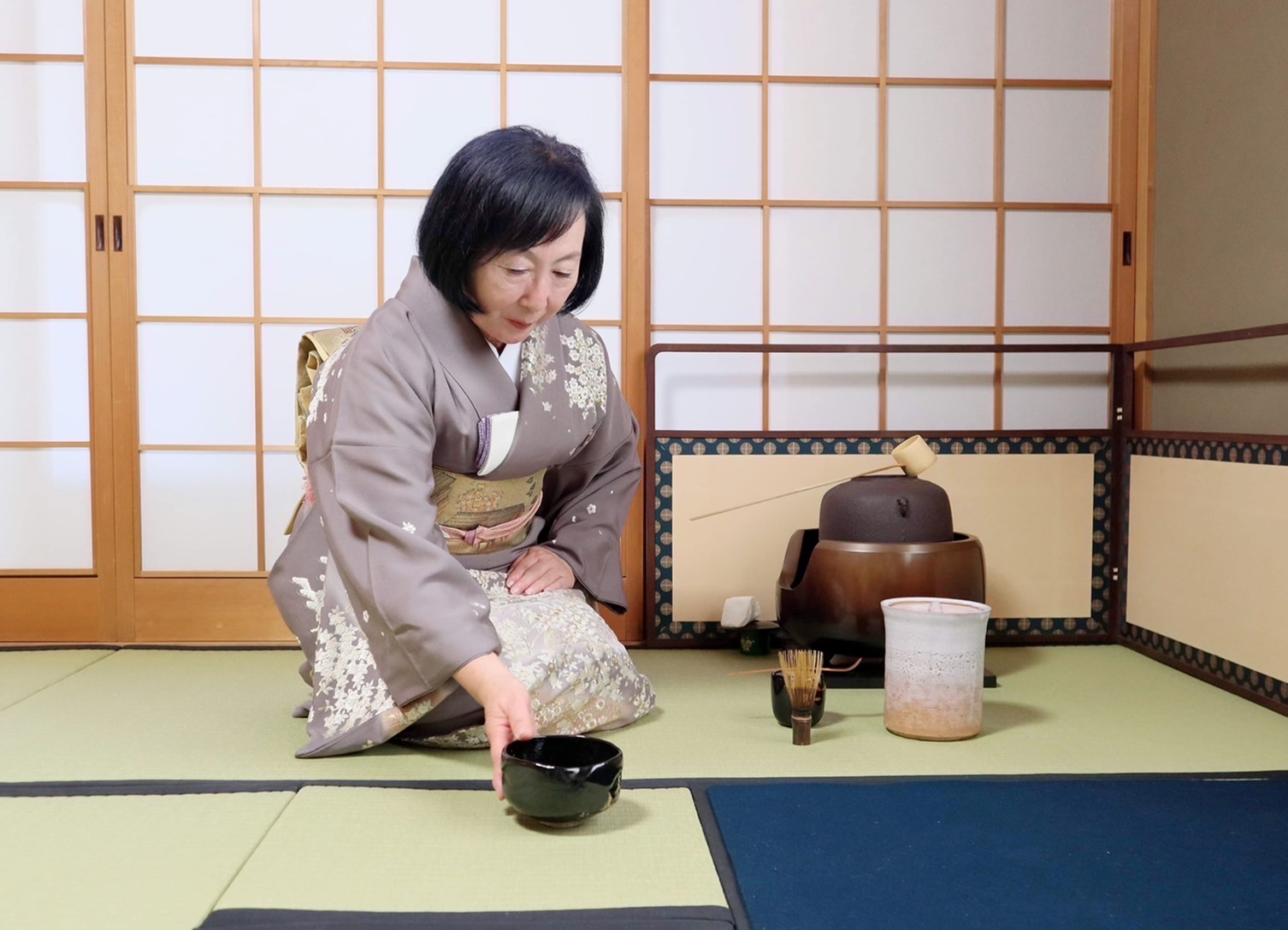 ならまち月釜茶会5月18日　西田妙珠先生