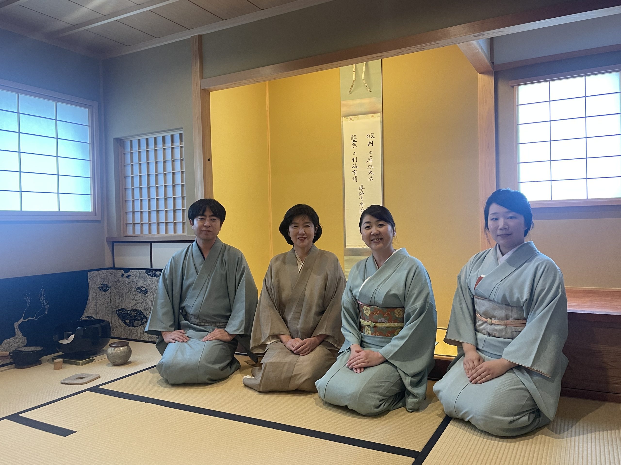 ならまち月釜茶会2025年10月17日　大小田さくら子さん